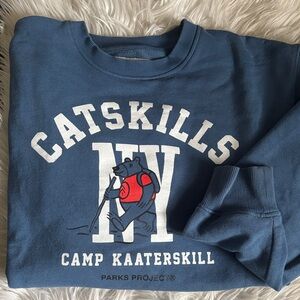 Parks Project Blue Catskills NY Sweatshirt
